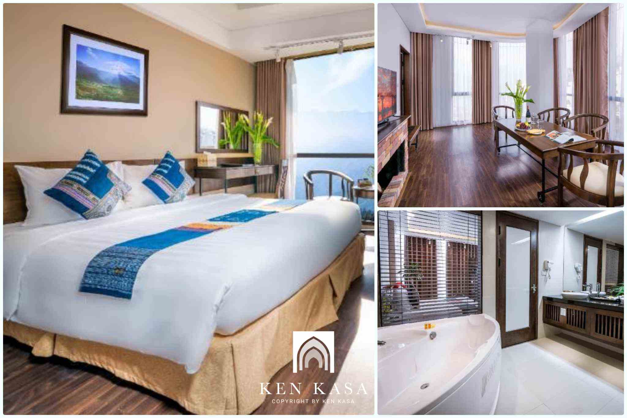 Ph&ograve;ng suite trong kh&aacute;ch sạn 4 sao 